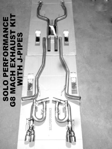 Solo Mach CAT Back Exhaust Kit 08-09 G8
