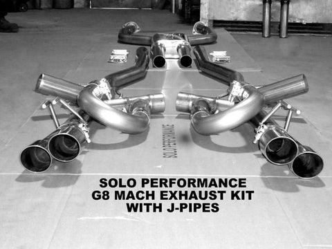 Solo Mach CAT Back Exhaust Kit 08-09 G8