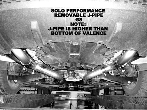 Solo Mach Shorty Balanced CAT Back 08-09 G8