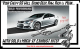 Solo Mach-XF Shorty Exhaust Kit 14-17 Chevy SS