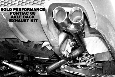 Solo Axle Back Exhaust Kit 08-09 G8