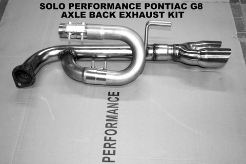 Solo Axle Back Exhaust Kit 08-09 G8