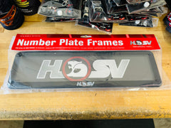 HSV Slimline Front License Plate Frame