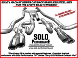 Solo Mach-XF-Balanced Exhaust Kit 14-17 Chevy SS